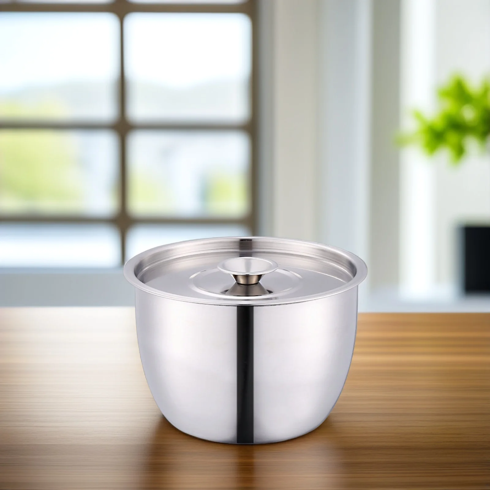 Stainless Steel Mixing Heavy Duty Kitchen Gadget Deep Design Egg Beating For Baking Salad Serving Cream Whisking Baking 
Stainless Steel Mixing Heavy Duty Kitchen Gadget Deep Design Egg Beating For Baking Salad Serving Cream Whisking Baking