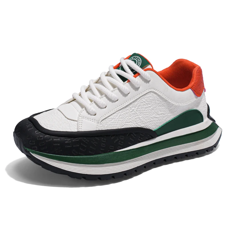 2025 Spring New Men's Thick Sole Fashion Sports and Leisure Shoes All Increase Daddy Shoes Students Breathable Board Shoes
2025 Spring New Men's Thick Sole Fashion Sports and Leisure Shoes All Increase Daddy Shoes Students Breathable Board Shoes