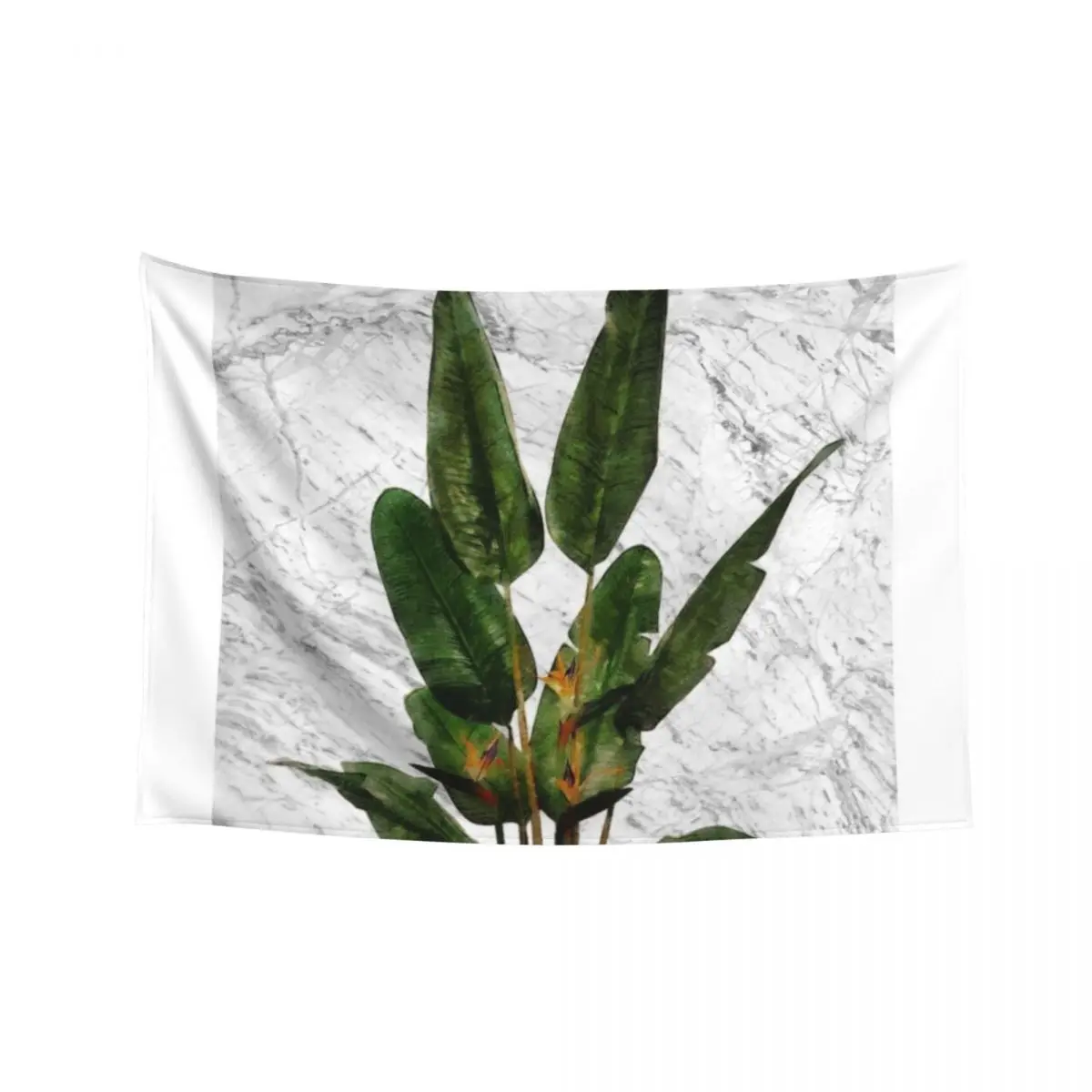 Bird of Paradise Plant on White Marble Wall Tapestry Wallpapers Home Decor Bedroom Deco Tapestry
Bird of Paradise Plant on White Marble Wall Tapestry Wallpapers Home Decor Bedroom Deco Tapestry