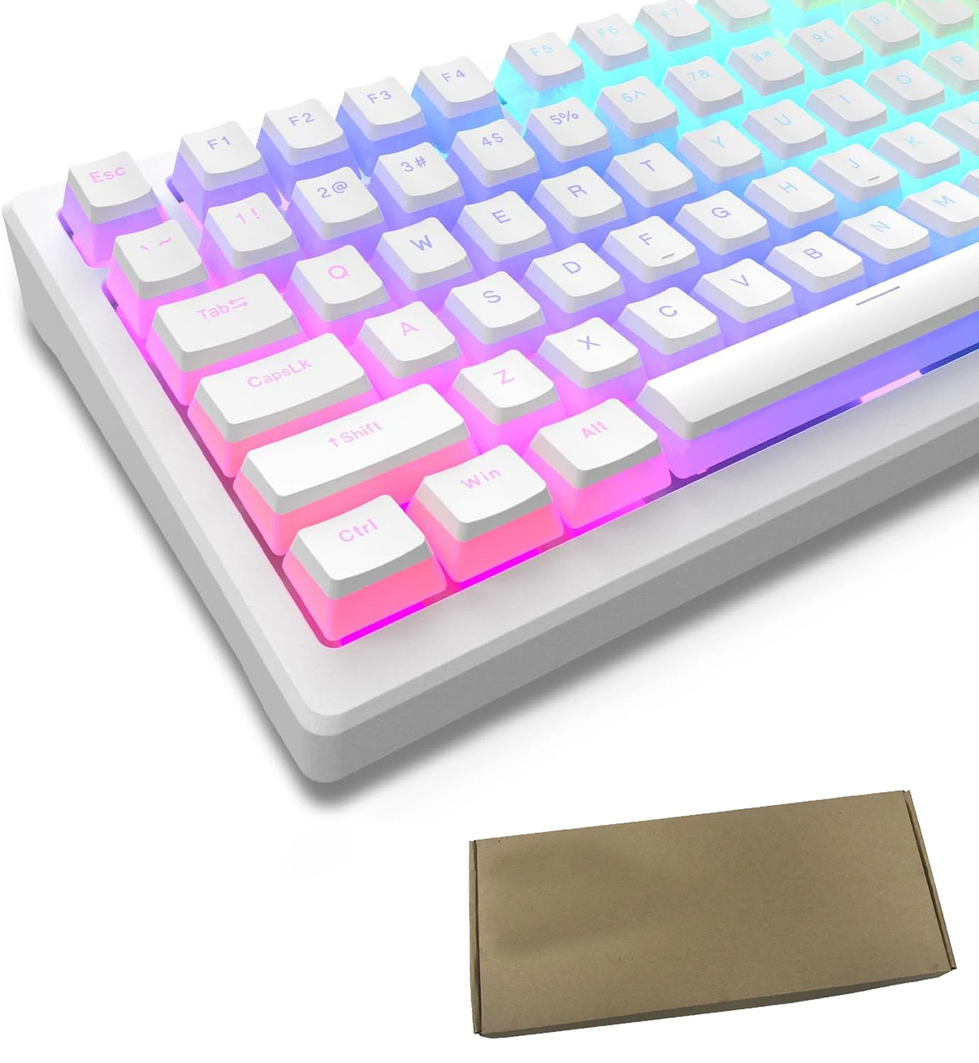 OEM Profile 165 Key PBT Pudding Keycaps Set Double Shot Keycap Universal for GK61/Anne Pro 2/Womier Mechanical Gaming Keyboard
OEM Profile 165 Key PBT Pudding Keycaps Set Double Shot Keycap Universal for GK61/Anne Pro 2/Womier Mechanical Gaming Keyboard
