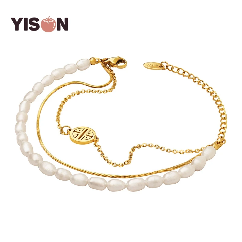 New Exquisite Chinese Style Three Layers Pearl Bracelet For Women Fashion Beautiful Girls Party Gift Wedding Charm Jewelry
New Exquisite Chinese Style Three Layers Pearl Bracelet For Women Fashion Beautiful Girls Party Gift Wedding Charm Jewelry