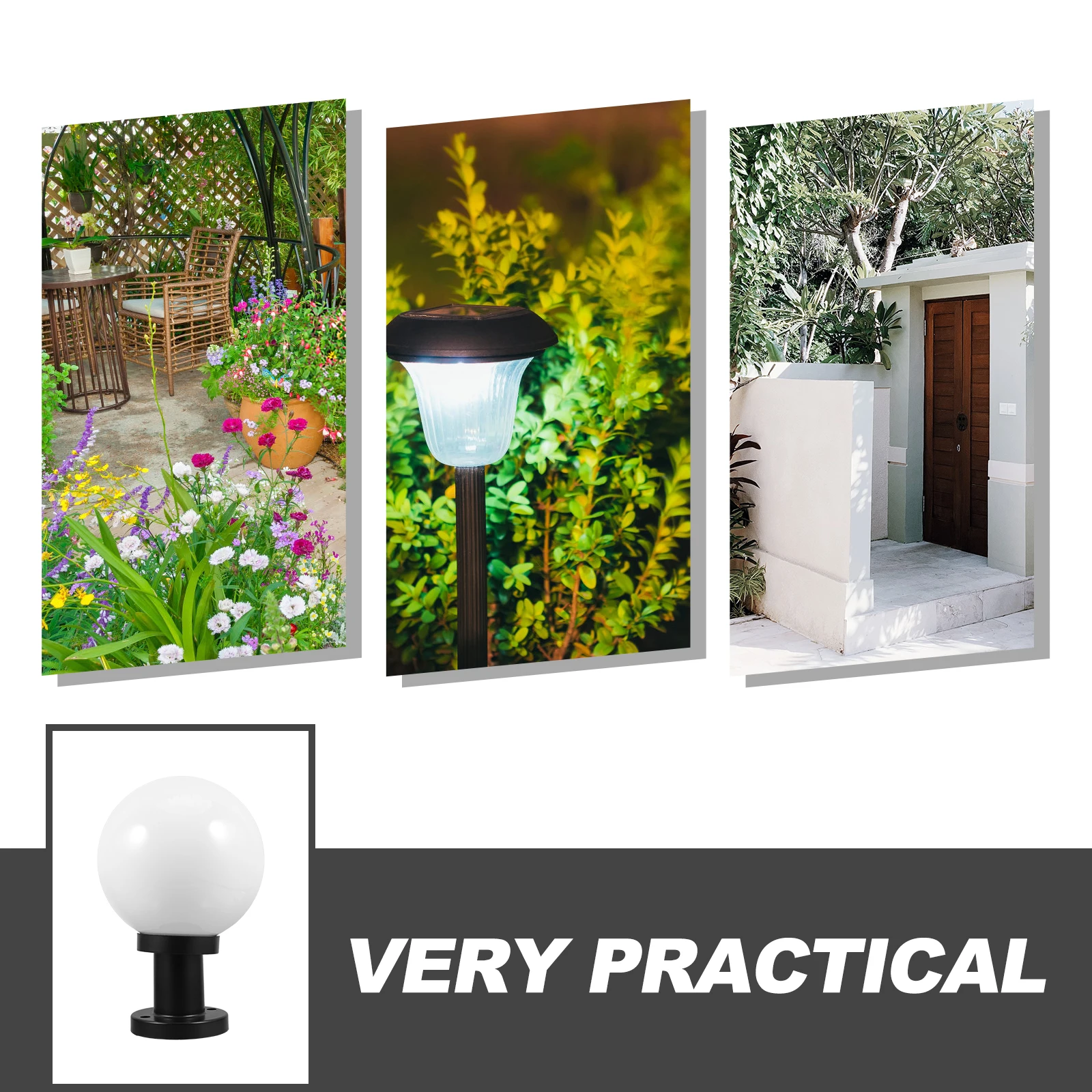 Acrylic Round Ball Lampshade 20cm Decorative Post Lights Outdoor Garden Fence Solar Powered Deck Patios Yard Electric Lighting
Acrylic Round Ball Lampshade 20cm Decorative Post Lights Outdoor Garden Fence Solar Powered Deck Patios Yard Electric Lighting