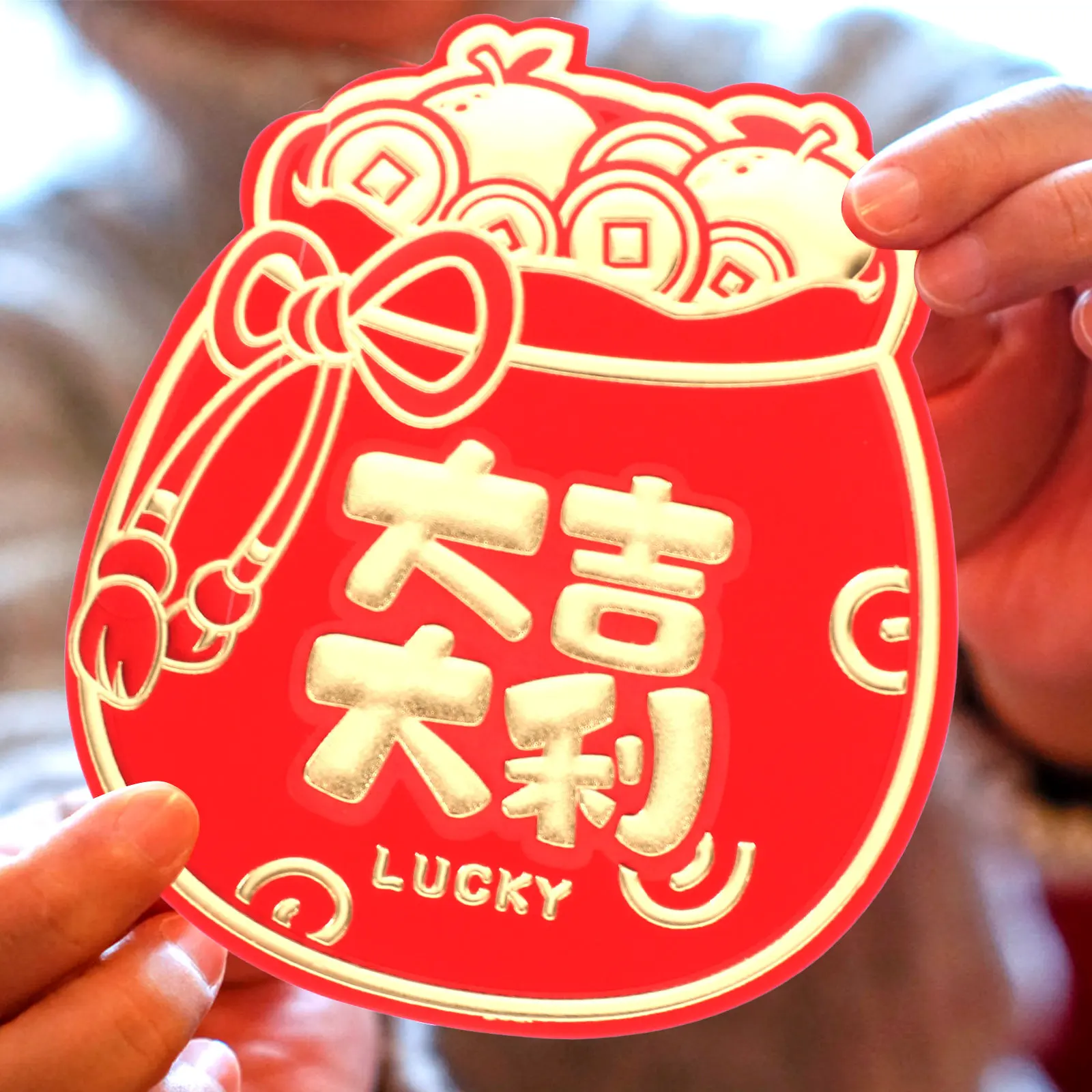 12Pcs Traditional Red Envelopes with Dragon Design Blessing Words New Year Money Pouches Paper Red Packets for Family Friends
12Pcs Traditional Red Envelopes with Dragon Design Blessing Words New Year Money Pouches Paper Red Packets for Family Friends