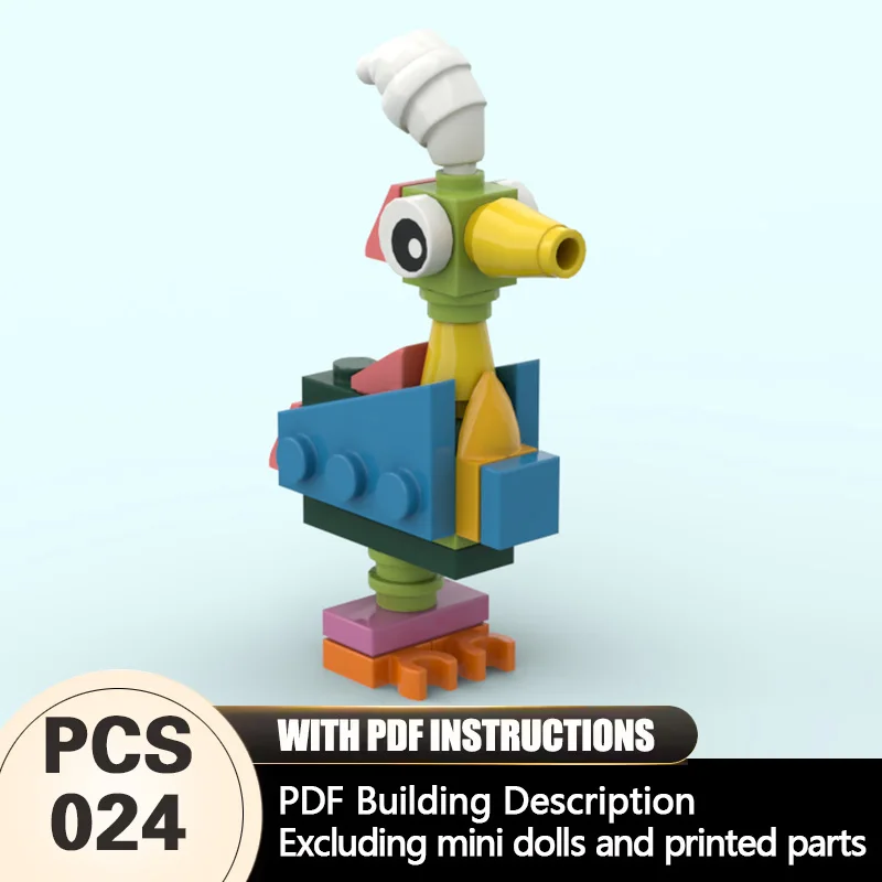 Creators Animal Series Model MOC Building Bricks Colorful Rooster Modular Technology Gifts Holiday Assemble Children Toys Suit
Creators Animal Series Model MOC Building Bricks Colorful Rooster Modular Technology Gifts Holiday Assemble Children Toys Suit