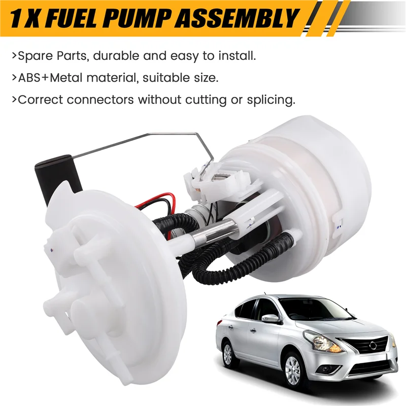Compact Fuel Pump Assembly 17040-3VS0A For Nissan Sunny N17 2010-2014 Micra (K13Z) Auto Parts 170403VS0A 17040-3VA1A
Compact Fuel Pump Assembly 17040-3VS0A For Nissan Sunny N17 2010-2014 Micra (K13Z) Auto Parts 170403VS0A 17040-3VA1A
