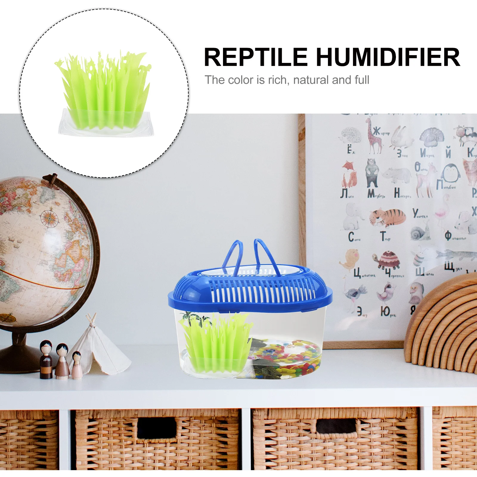 Reptile Box Humidifier Simulation Plants Unplugged Air Freshener For Tortoise Cage Crawling Animal Habitat Imitation Plant
Reptile Box Humidifier Simulation Plants Unplugged Air Freshener For Tortoise Cage Crawling Animal Habitat Imitation Plant
