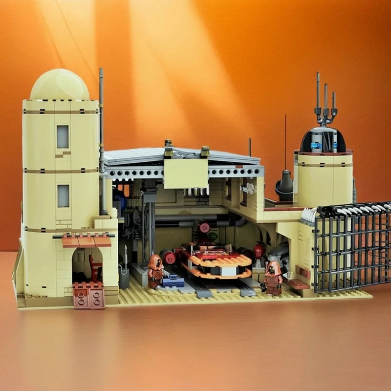 1441PCS MOC Space Battle Mos Eisley Landspeeder Workshop Model Creative Building Blocks Assembly Building Blocks Display Gift
1441PCS MOC Space Battle Mos Eisley Landspeeder Workshop Model Creative Building Blocks Assembly Building Blocks Display Gift