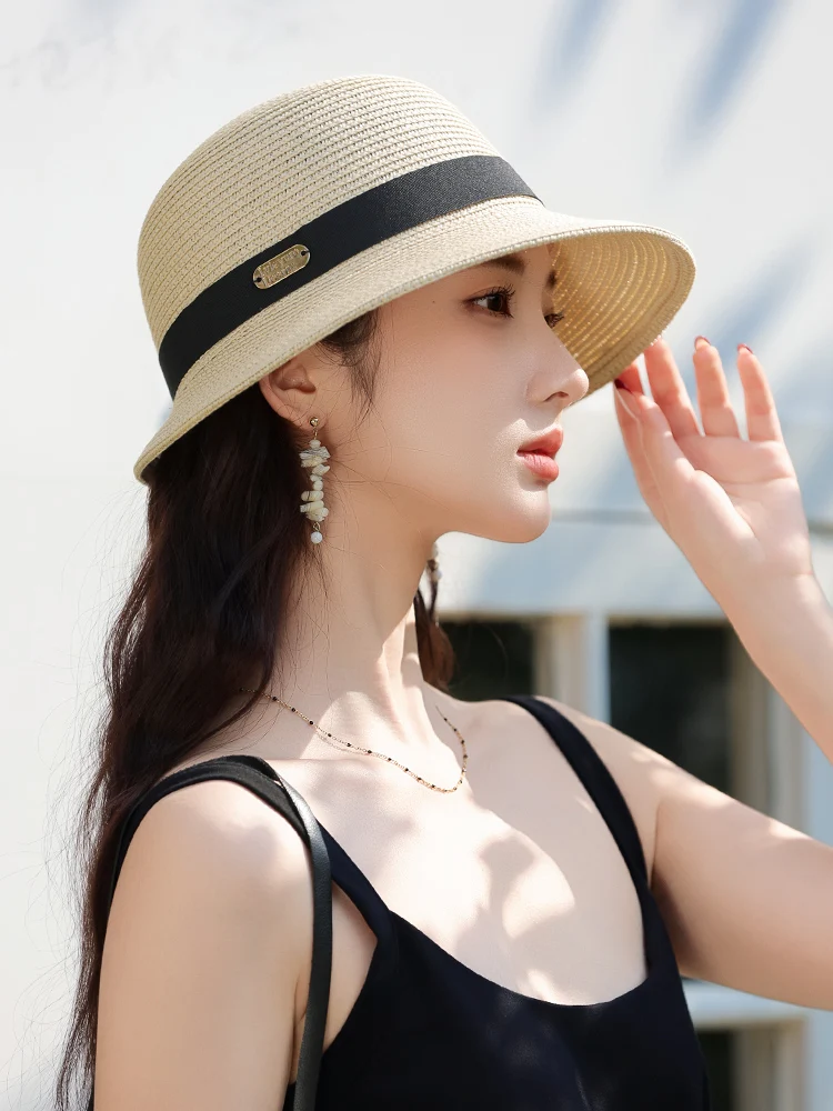 Hebe Sle Women's St Hat Summer 2025 Faion Ele ort Brim Sunscreen Fiing Cap Foldable Travel Casual round Top
Hebe Sle Women's St Hat Summer 2025 Faion Ele ort Brim Sunscreen Fiing Cap Foldable Travel Casual round Top
