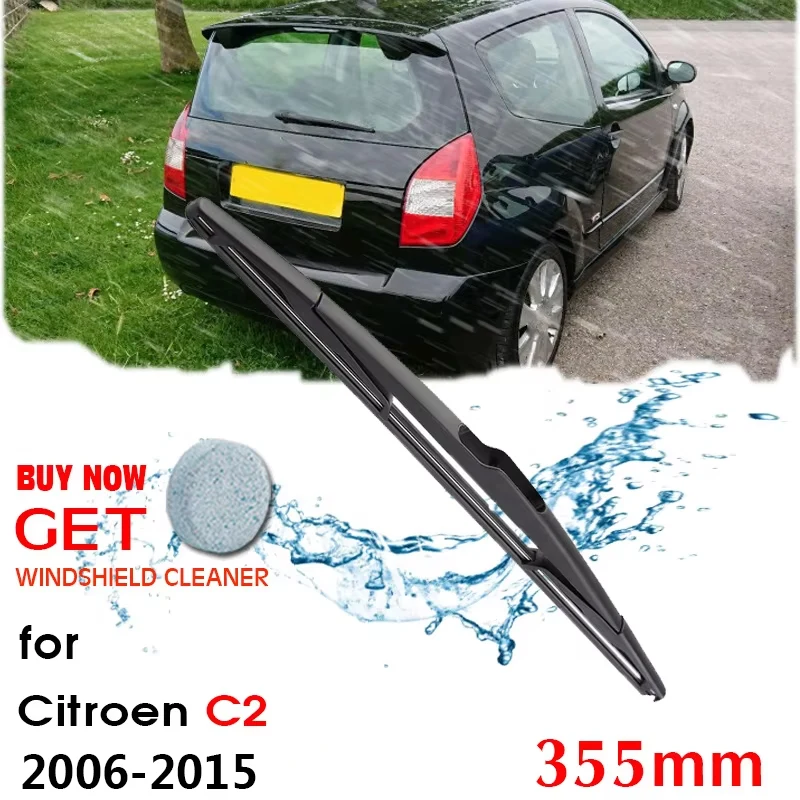 Car Wiper Blade Rear Back Window Windscreen Windshield Wipers Auto Accessories For Citroen C2 Hatchback 2006 - 2015 355mm
Car Wiper Blade Rear Back Window Windscreen Windshield Wipers Auto Accessories For Citroen C2 Hatchback 2006 - 2015 355mm