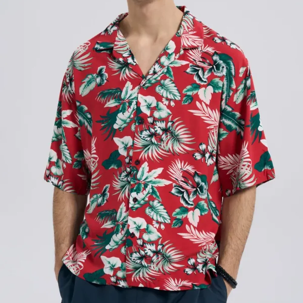 Summer Hawaiian Shirt 3d Printed Colorful Plant Men Clothing Beach Short Sleeve Blouse Fashion Men'S Vocation Lapel Camisa
Summer Hawaiian Shirt 3d Printed Colorful Plant Men Clothing Beach Short Sleeve Blouse Fashion Men'S Vocation Lapel Camisa