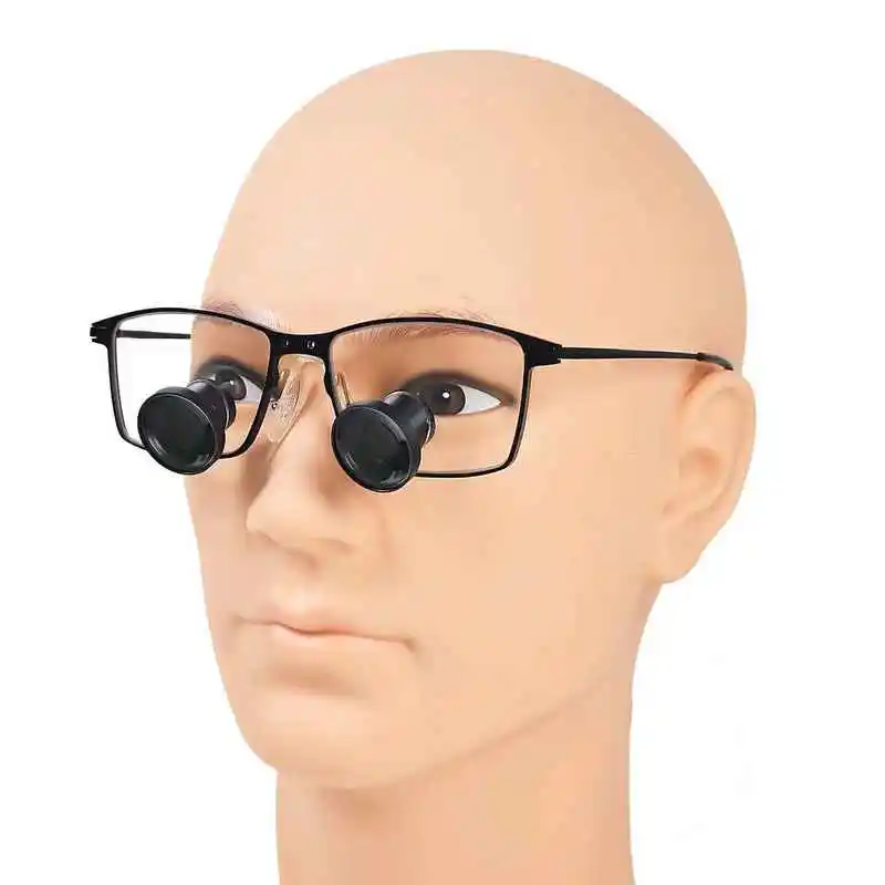 3.0X Lightweight Loupes Adjustable Working Distance Eyeglass Frame CE Certified Magnifying Glass
3.0X Lightweight Loupes Adjustable Working Distance Eyeglass Frame CE Certified Magnifying Glass