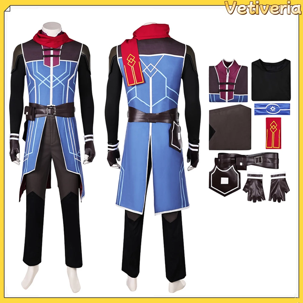 Callum Cosplay Men Costume Adult Male Role Blue Anime The Dragon Prince Outfits Scarf Gloves Eye Mask Halloween Suit Accessories
Callum Cosplay Men Costume Adult Male Role Blue Anime The Dragon Prince Outfits Scarf Gloves Eye Mask Halloween Suit Accessories