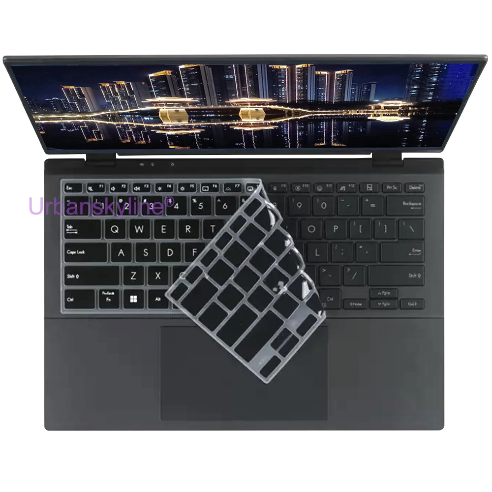 Чехол для клавиатуры для ASUS Zenbook 14 14X UX6404 Q420 UX410 UX430 UM425 UX425 UM433 UX435 UX450 Q408, силиконовый защитный чехол
Чехол для клавиатуры для ASUS Zenbook 14 14X UX6404 Q420 UX410 UX430 UM425 UX425 UM433 UX435 UX450 Q408, силиконовый защитный чехол