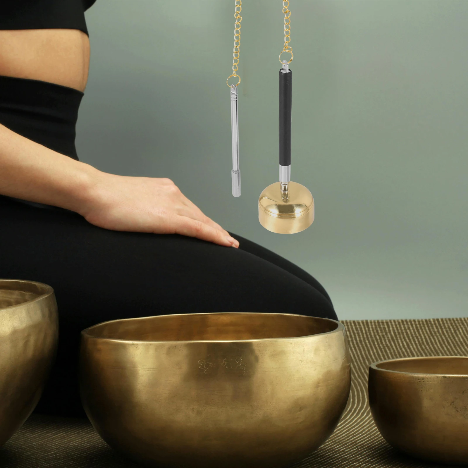 Brass Hand Bell Copper Portable Percussion Instrument Sweet Sound Meditation Traditional Buddhism Bell
Brass Hand Bell Copper Portable Percussion Instrument Sweet Sound Meditation Traditional Buddhism Bell