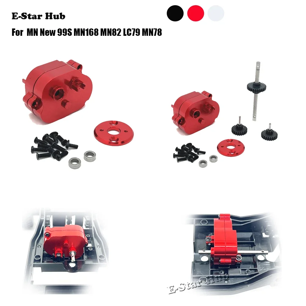 RC Ccar Modified 370 Motor Gearbox Cover for MN New 99S MN168 MN82 LC79 MN78 Metal Upgrade Parts
RC Ccar Modified 370 Motor Gearbox Cover for MN New 99S MN168 MN82 LC79 MN78 Metal Upgrade Parts