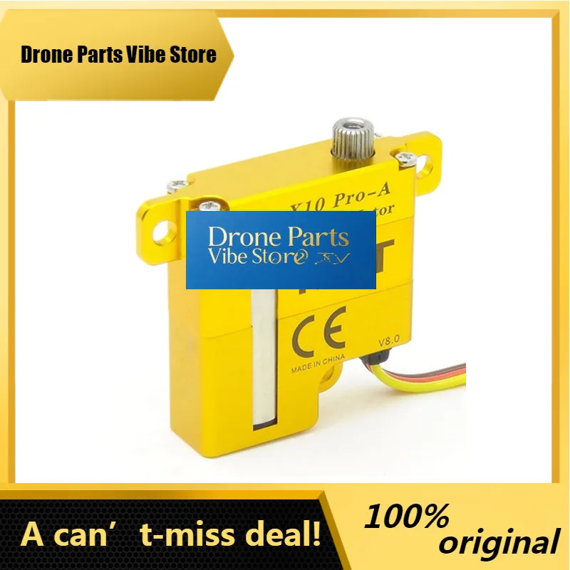 DronePKST X10 Pro Digital Metal Gear Servo Suitable For Competition RC Level F5J Gliders And Large Rc Airplane/gliders
DronePKST X10 Pro Digital Metal Gear Servo Suitable For Competition RC Level F5J Gliders And Large Rc Airplane/gliders