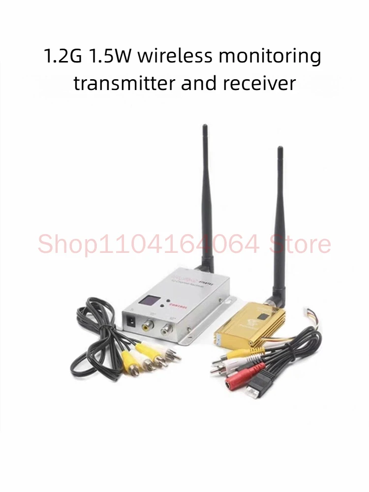 1.2G 1.5W Wireless Video and Audio Transmitter FPV Module AV Monitoring Transceiver Picture Transmission Transmitter Receiver
1.2G 1.5W Wireless Video and Audio Transmitter FPV Module AV Monitoring Transceiver Picture Transmission Transmitter Receiver