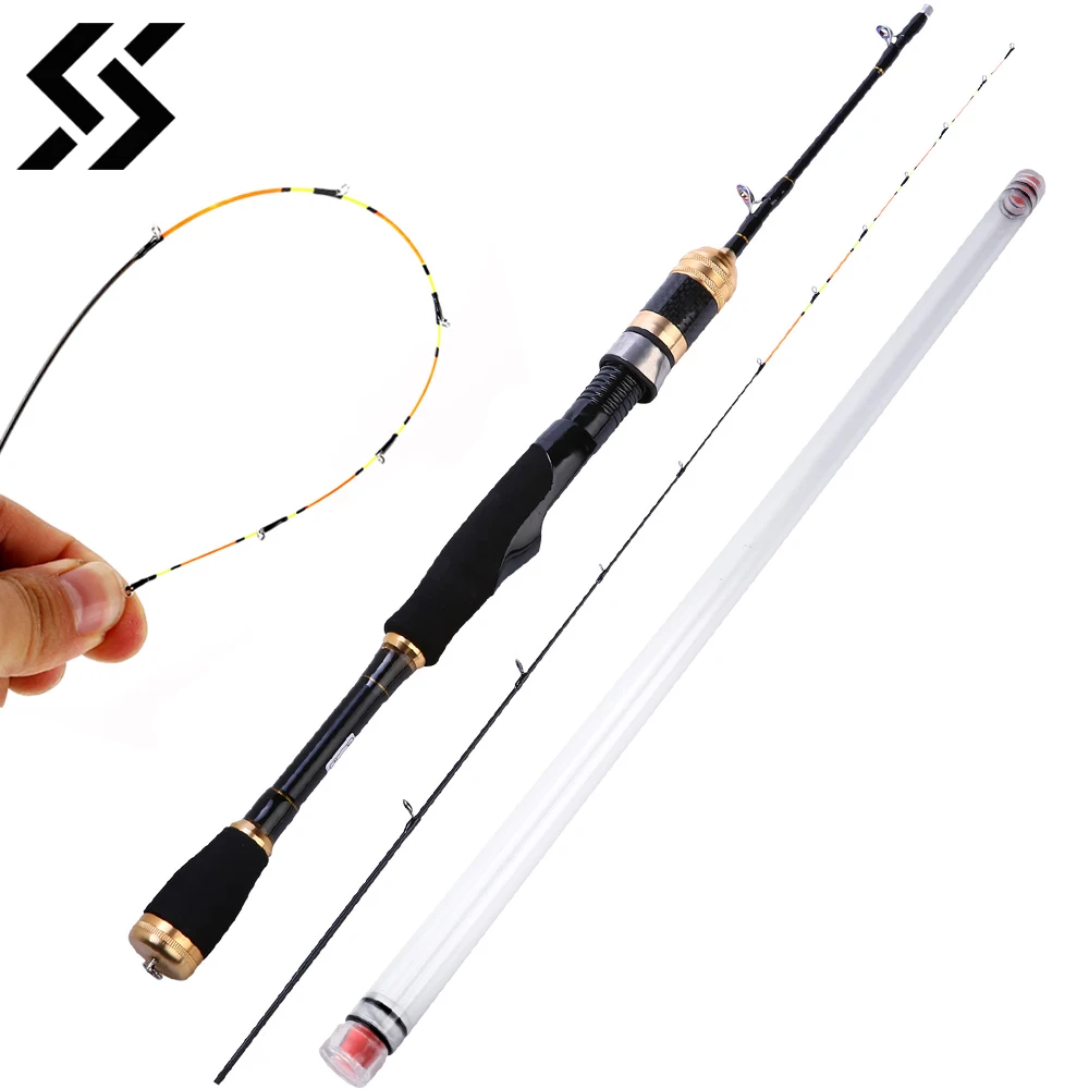 Sougayilang 1.2m High Sensitivity Carbon Fiber Fishing Rod EVA Handle Metal Guide Rings Ideal for Boat Lake Ice Fishing and More
Sougayilang 1.2m High Sensitivity Carbon Fiber Fishing Rod EVA Handle Metal Guide Rings Ideal for Boat Lake Ice Fishing and More
