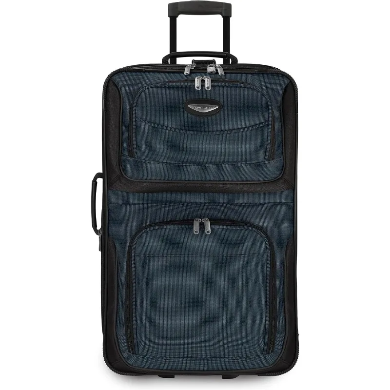 Expandable Upright Rolling Luggage, Navy, Checked Luggage - Medium 25"
Expandable Upright Rolling Luggage, Navy, Checked Luggage - Medium 25"