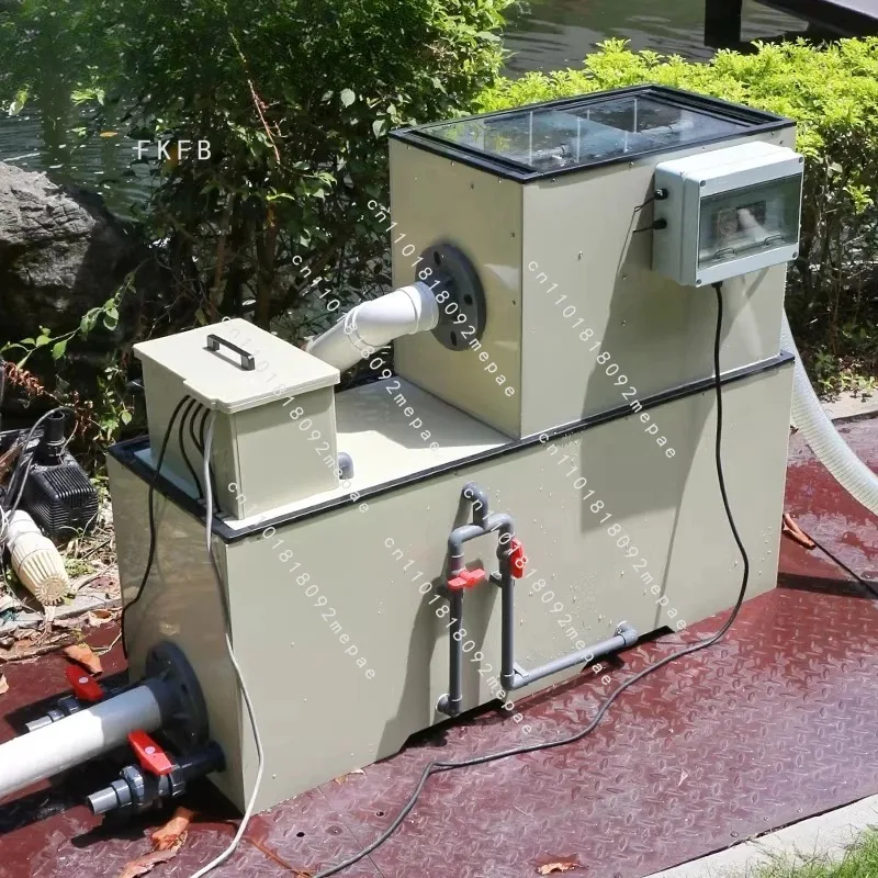 Rotary drum microfiltration machine Circulating aquaculture system Koi fish pond Rotary drum microfiltration machine filter
Rotary drum microfiltration machine Circulating aquaculture system Koi fish pond Rotary drum microfiltration machine filter