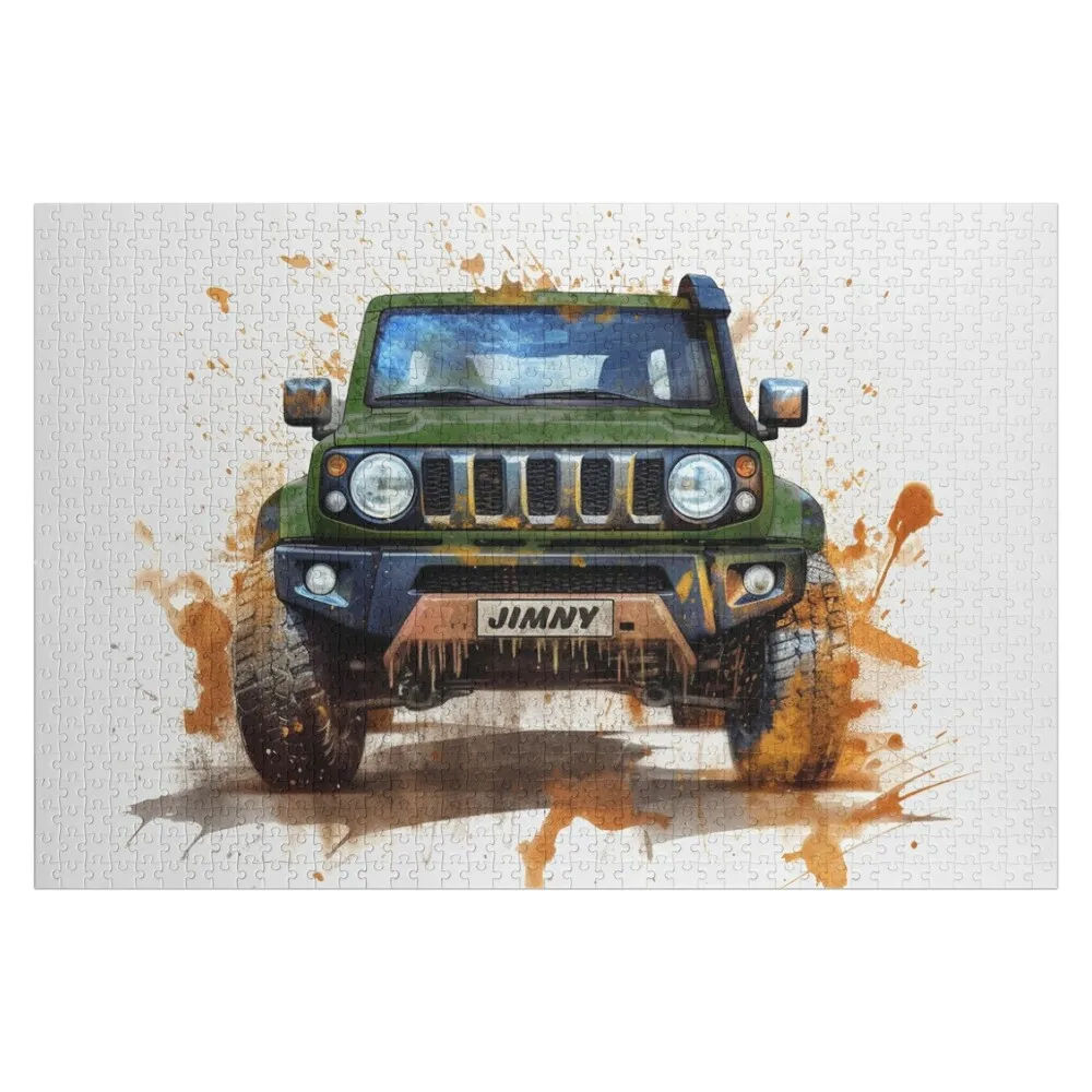Jungle Green Jimny Muddy Conqueror Пазл на заказ Фотоизображение Игра Детская головоломка
Jungle Green Jimny Muddy Conqueror Пазл на заказ Фотоизображение Игра Детская головоломка