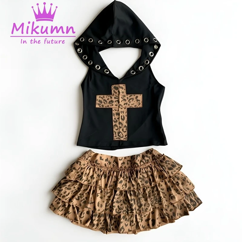 Mikumn Gothic Y2k Vintage Leopard Print Skirt Sets Hooded Tank Top+Mini Skirt 2 Piece Suit Punk Streetwear Women Matching Sets
Mikumn Gothic Y2k Vintage Leopard Print Skirt Sets Hooded Tank Top+Mini Skirt 2 Piece Suit Punk Streetwear Women Matching Sets