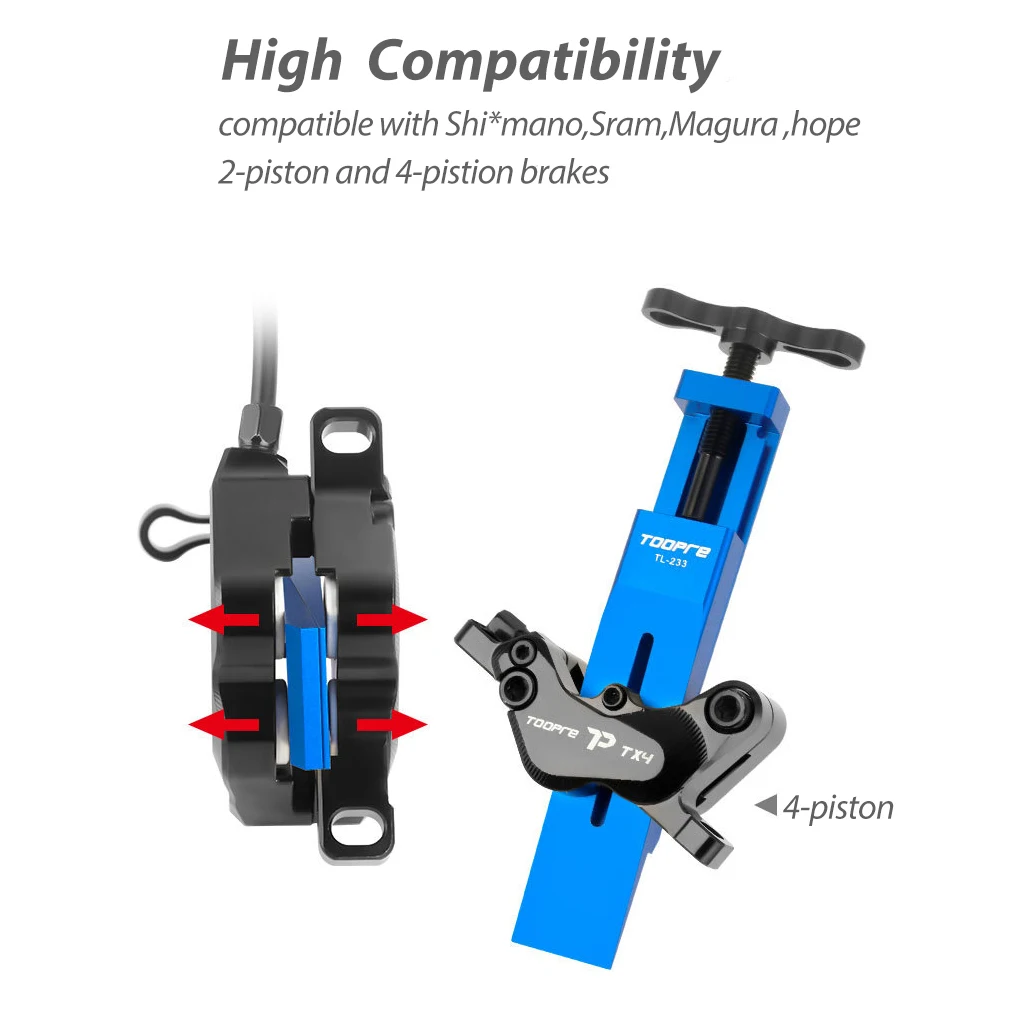 Outdoor Sports Mountain Bike Caliper Piston Reset Tool Road Bike Brake Caliper Hydraulic Clamp Reset
Outdoor Sports Mountain Bike Caliper Piston Reset Tool Road Bike Brake Caliper Hydraulic Clamp Reset