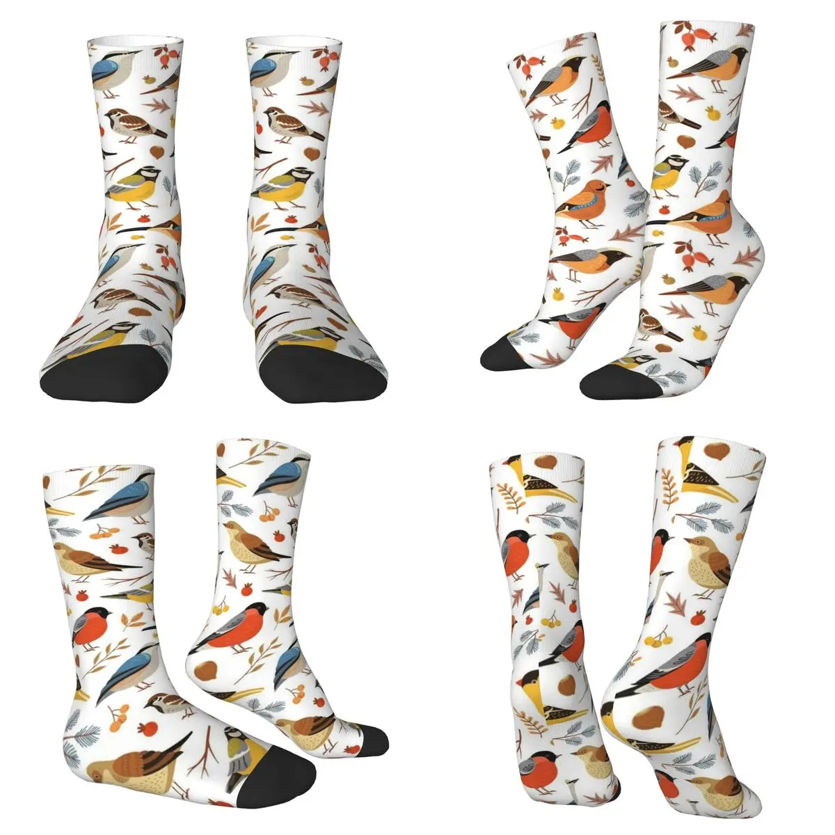 Bird Illustration Pattern Socks Harajuku Sweat Absorbing Stockings All Season Long Socks Accessories for Unisex Birthday Present
Bird Illustration Pattern Socks Harajuku Sweat Absorbing Stockings All Season Long Socks Accessories for Unisex Birthday Present