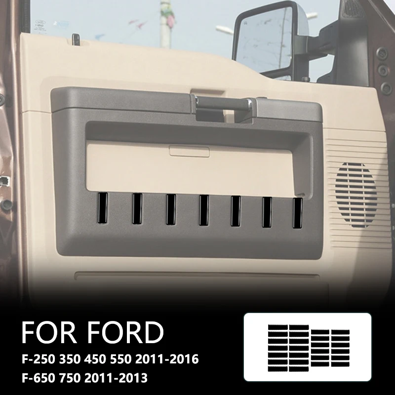 For Ford F-250 350 450 550 2011-2016 F-650 750 2011-2013 Door Panel Brand New ABS Gloss Black Sticker Car Accessori
For Ford F-250 350 450 550 2011-2016 F-650 750 2011-2013 Door Panel Brand New ABS Gloss Black Sticker Car Accessori