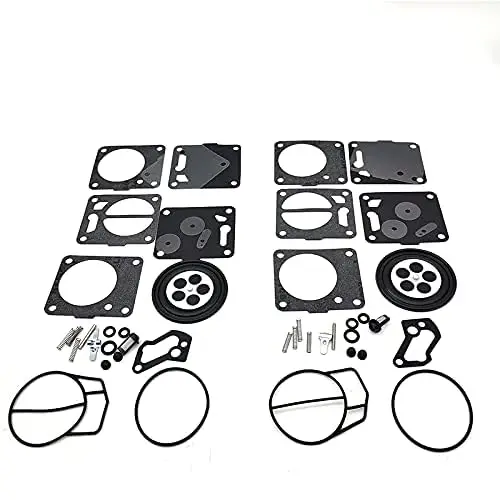 Комплект из 2 комплектов для ремонта карбюратора для SeaDoo Mikuni Twin Carb Repair SP SPX XP GTS GTX
Комплект из 2 комплектов для ремонта карбюратора для SeaDoo Mikuni Twin Carb Repair SP SPX XP GTS GTX