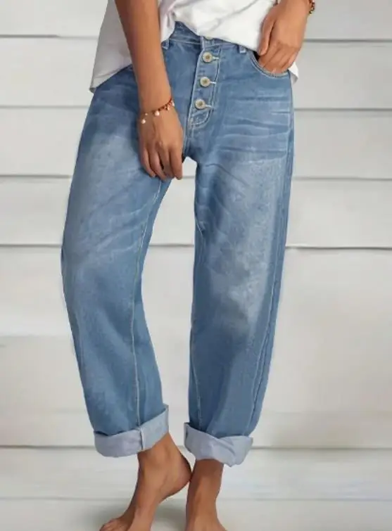 Women's loose casual multifunctional simple slim fit denim straight leg pants for spring and summer 2026 new women's clothing
Women's loose casual multifunctional simple slim fit denim straight leg pants for spring and summer 2026 new women's clothing