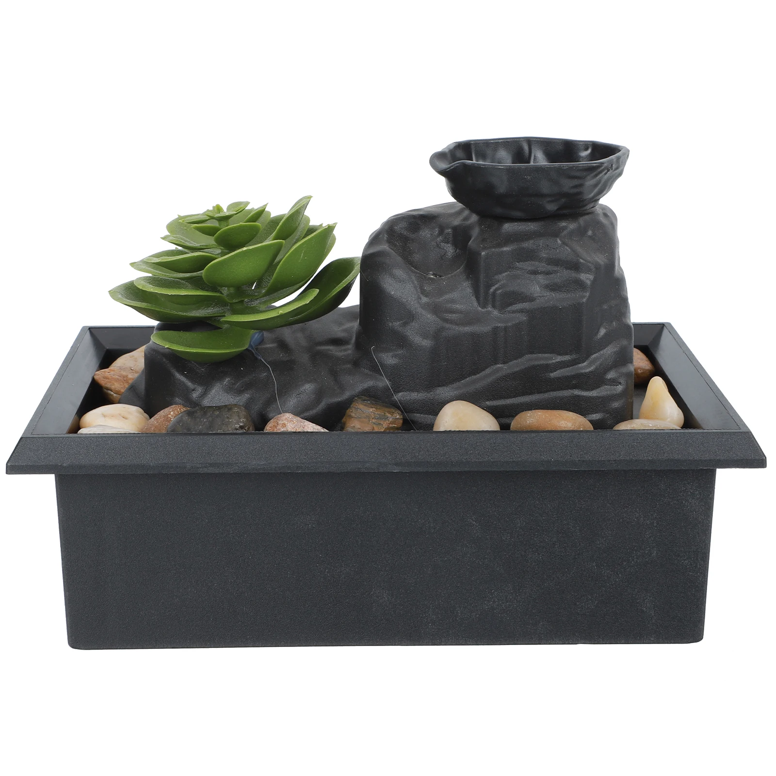 Plastic Water Decor Artificial Fountain naments Desktop Model Bonsai Circulation Mini Garden Room Tabletop
Plastic Water Decor Artificial Fountain naments Desktop Model Bonsai Circulation Mini Garden Room Tabletop