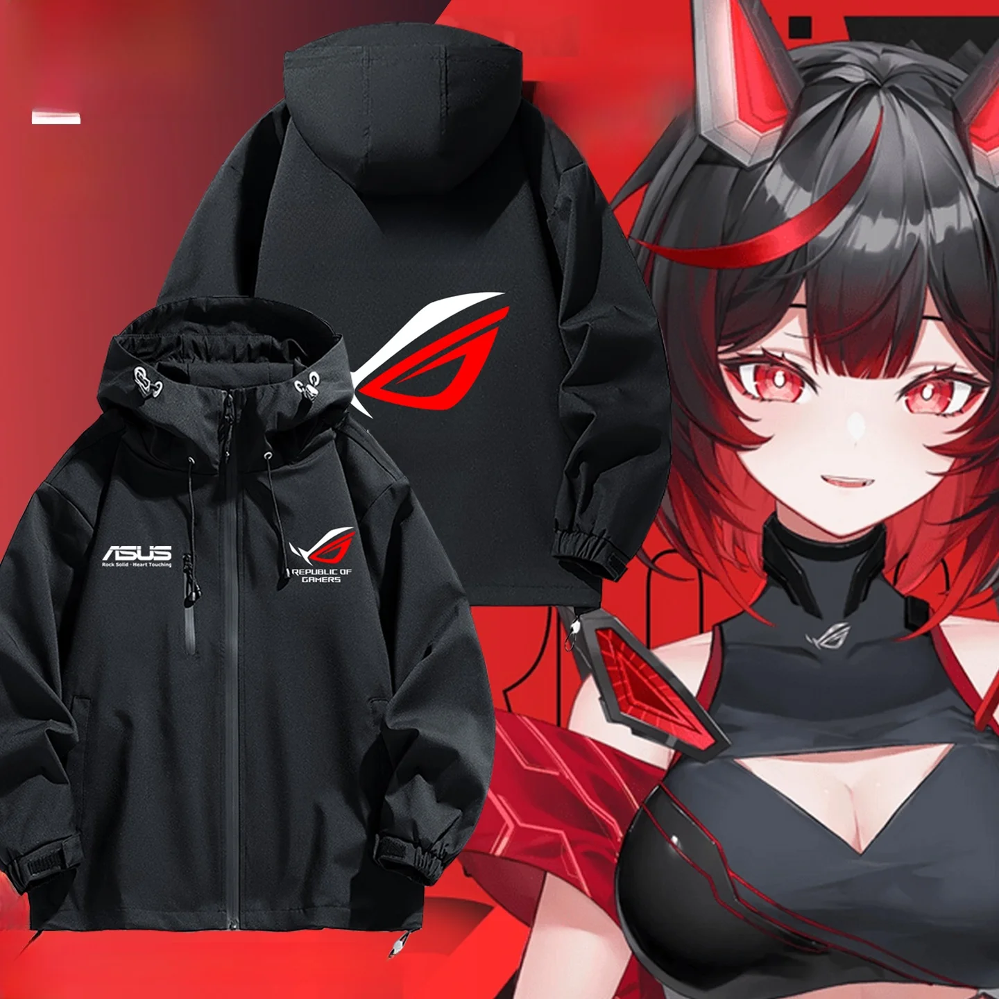 Player's Nation Printed Hoodie Jaet Loose Fit ex Autumn Winter Outerwear Polyester Fiber Long Sve Zipper Decoration
Player's Nation Printed Hoodie Jaet Loose Fit ex Autumn Winter Outerwear Polyester Fiber Long Sve Zipper Decoration