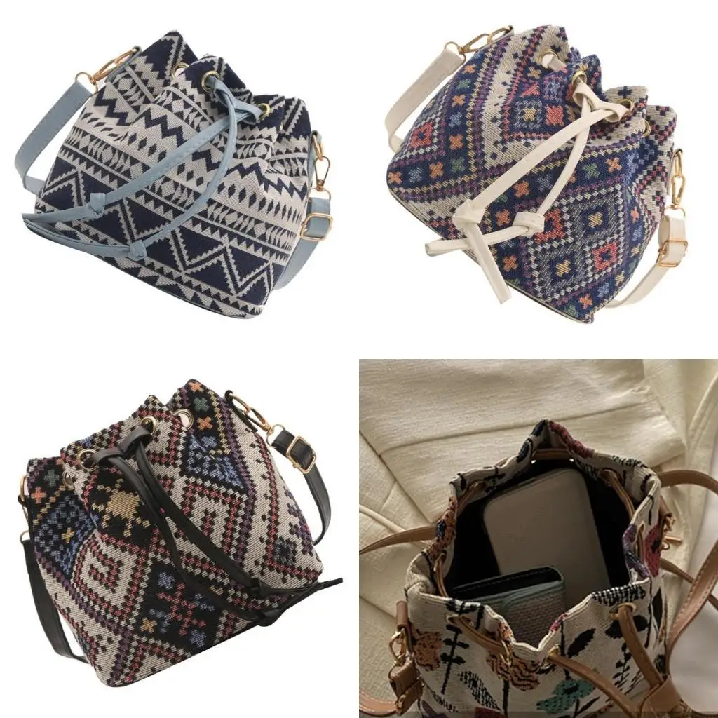X90D Women Bag Ethnic Styles Shoulder Bag Crossbody Bag Bucket Bag for Travel Daily
X90D Women Bag Ethnic Styles Shoulder Bag Crossbody Bag Bucket Bag for Travel Daily