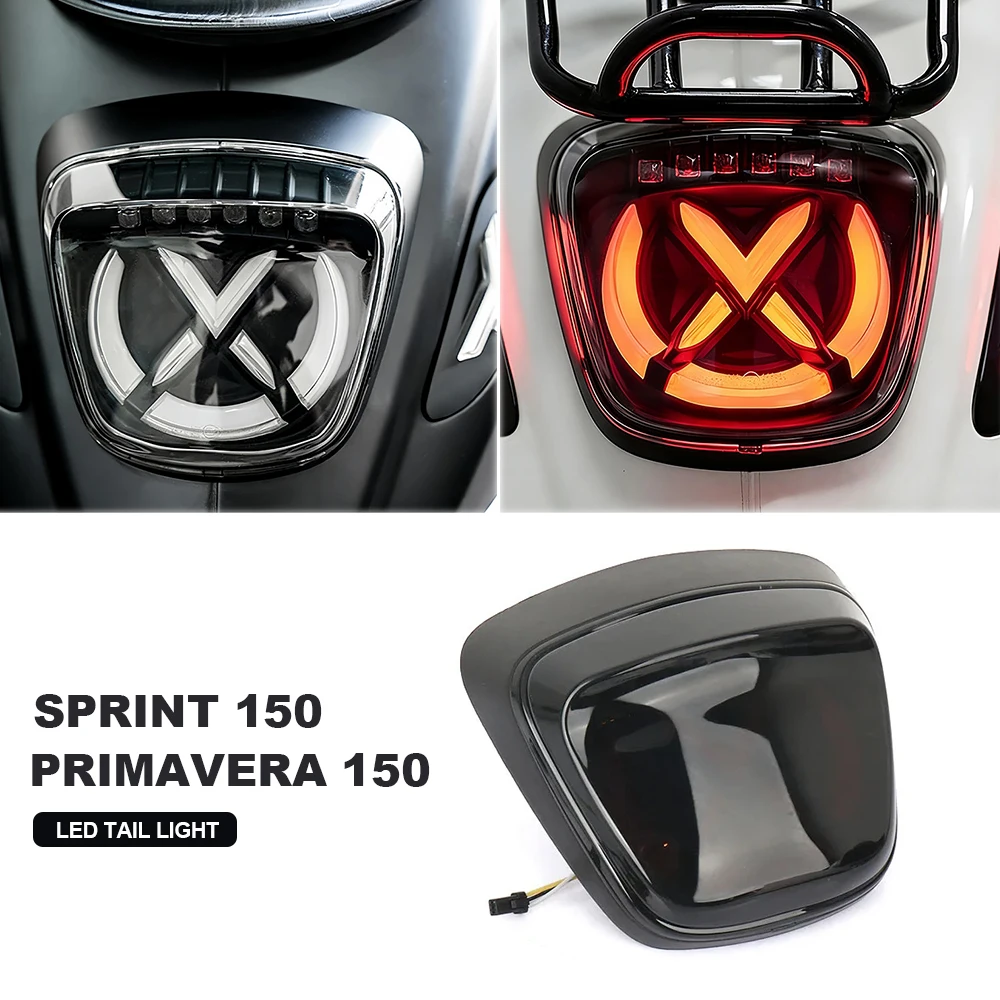Motorcycle LED Tail Light Brake Stop Lamp Rear Turn Signal Indicator For Vespa Sprint150 Sprint 150 Primavera 150 Driving Light
Motorcycle LED Tail Light Brake Stop Lamp Rear Turn Signal Indicator For Vespa Sprint150 Sprint 150 Primavera 150 Driving Light