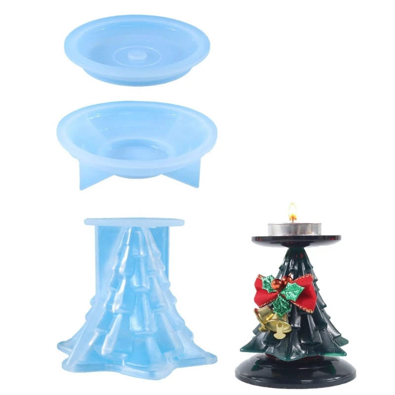 Versatile Silicone DIY Moulds Holder Mold Christmas Tree Shape Candlestick Molds Silicone Mould for Candle Holder
Versatile Silicone DIY Moulds Holder Mold Christmas Tree Shape Candlestick Molds Silicone Mould for Candle Holder