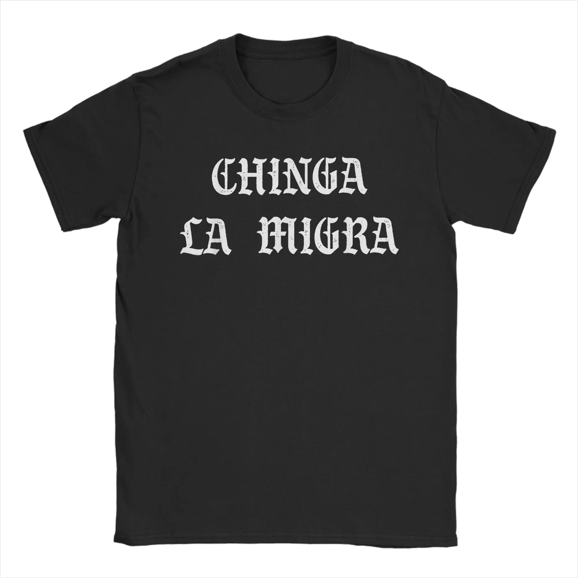 Funny Subtle Chinga La Migra Anti Ice Vintage Abolish Ice T-Shirt Men Novelty Cotton Tees Short Sleeve T Shirt Printing Tops
Funny Subtle Chinga La Migra Anti Ice Vintage Abolish Ice T-Shirt Men Novelty Cotton Tees Short Sleeve T Shirt Printing Tops
