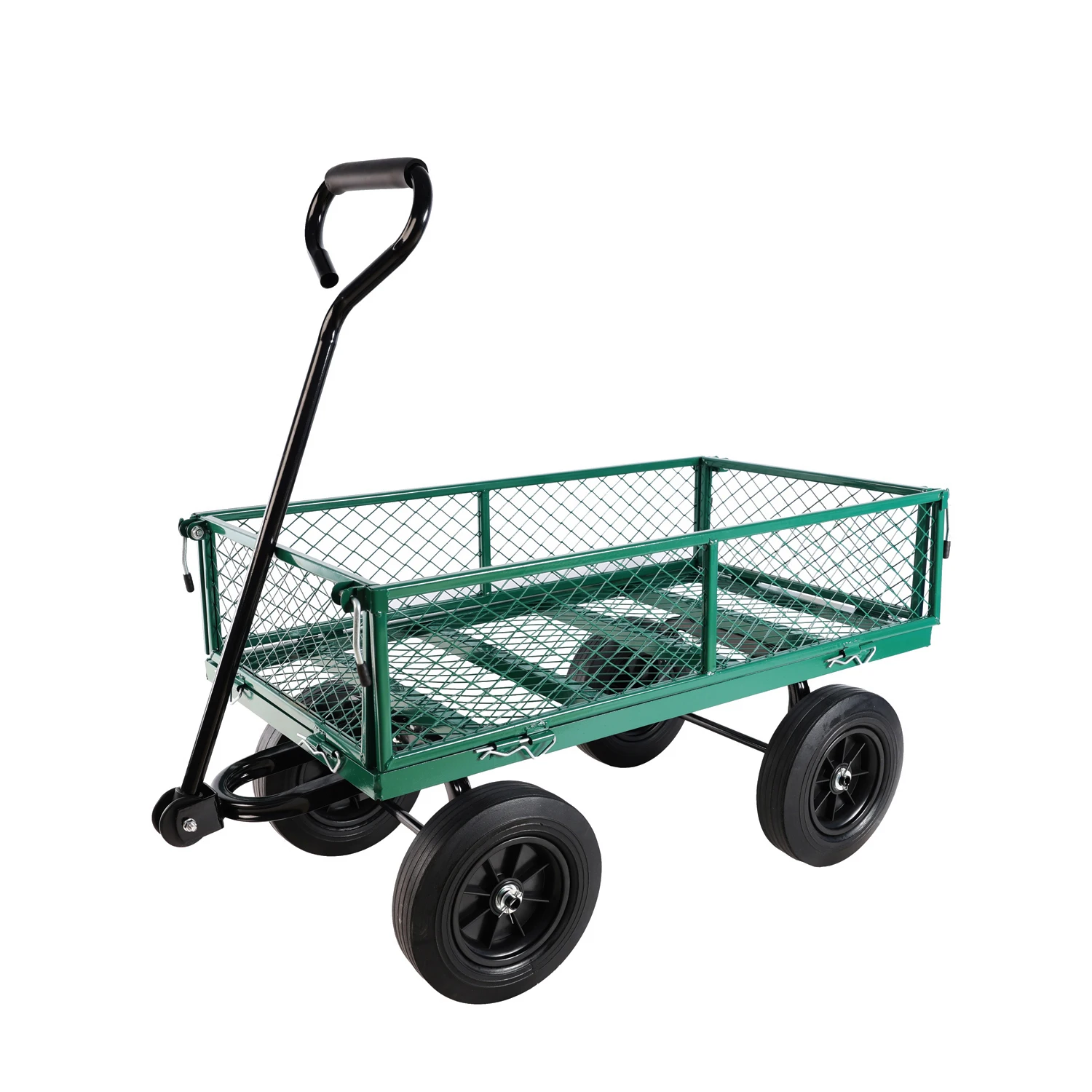 (Green solid wheels wagon cart) Solid wheels Tools cart Wagon Cart Garden cart trucks make it easier to transport firewood
(Green solid wheels wagon cart) Solid wheels Tools cart Wagon Cart Garden cart trucks make it easier to transport firewood