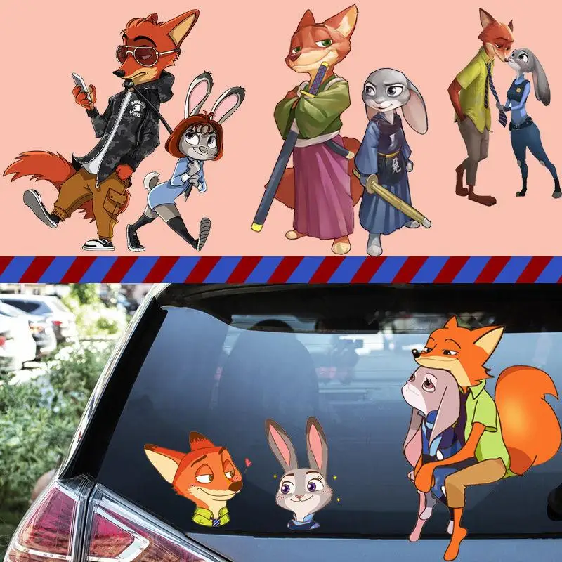 Стикеры для автомобилей Kawaii Disney зеркальный вильд Джуди Хоппс декоративные автомобильные окна стеклянный топливный бак крышка царапины автомобильные наклейки
Стикеры для автомобилей Kawaii Disney зеркальный вильд Джуди Хоппс декоративные автомобильные окна стеклянный топливный бак крышка царапины автомобильные наклейки