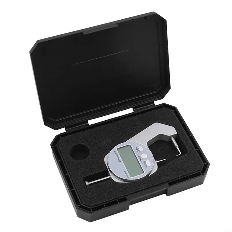 63HF Digital Display Thickness Gauge Electronic LCD Micrometer Metric/Imperial 0-10mm
63HF Digital Display Thickness Gauge Electronic LCD Micrometer Metric/Imperial 0-10mm