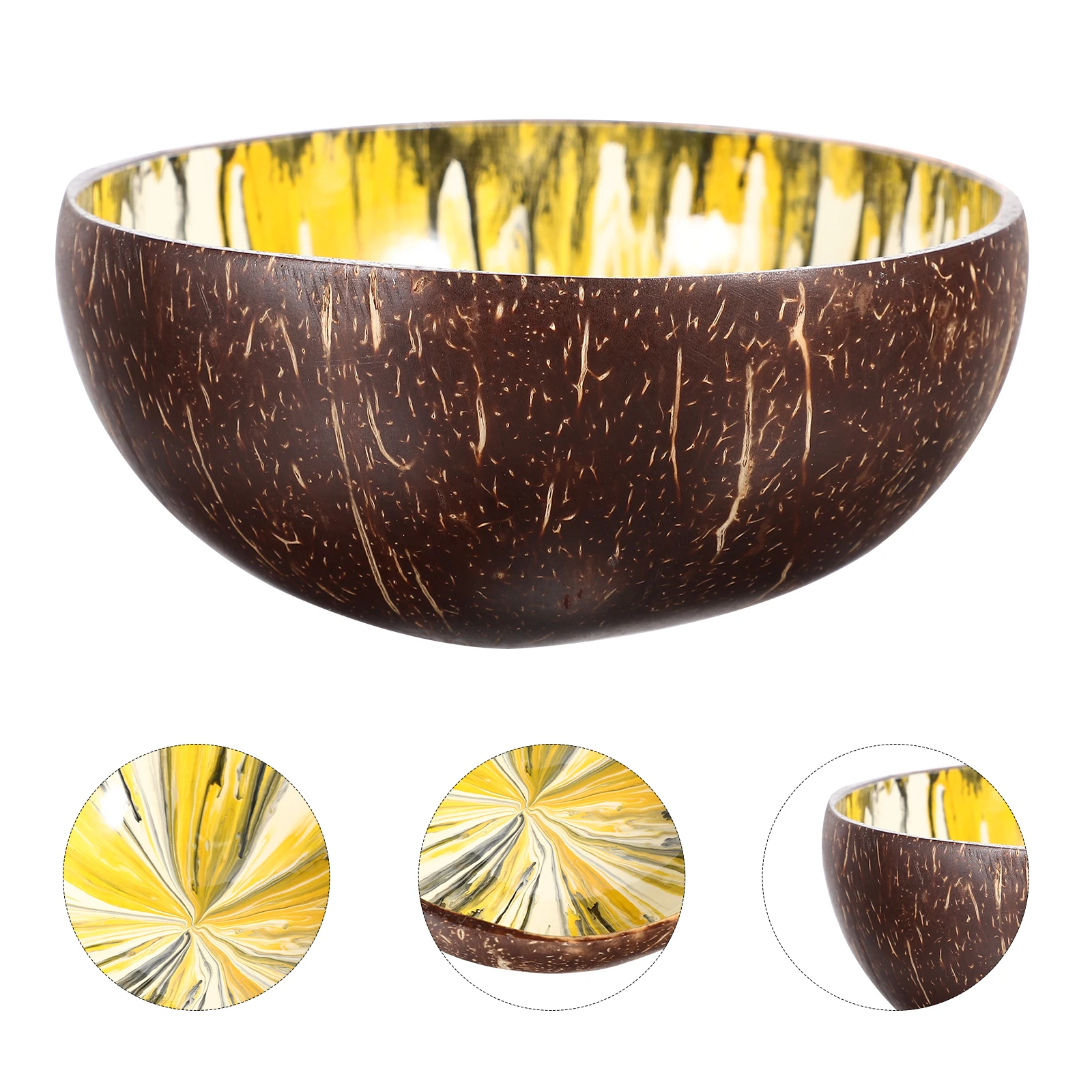 Natural Coconut Shell Lightweight Food For Salad Dessert Noodles Camping Home Decoration Color Painting Storage Coconuts Shell
Natural Coconut Shell Lightweight Food For Salad Dessert Noodles Camping Home Decoration Color Painting Storage Coconuts Shell