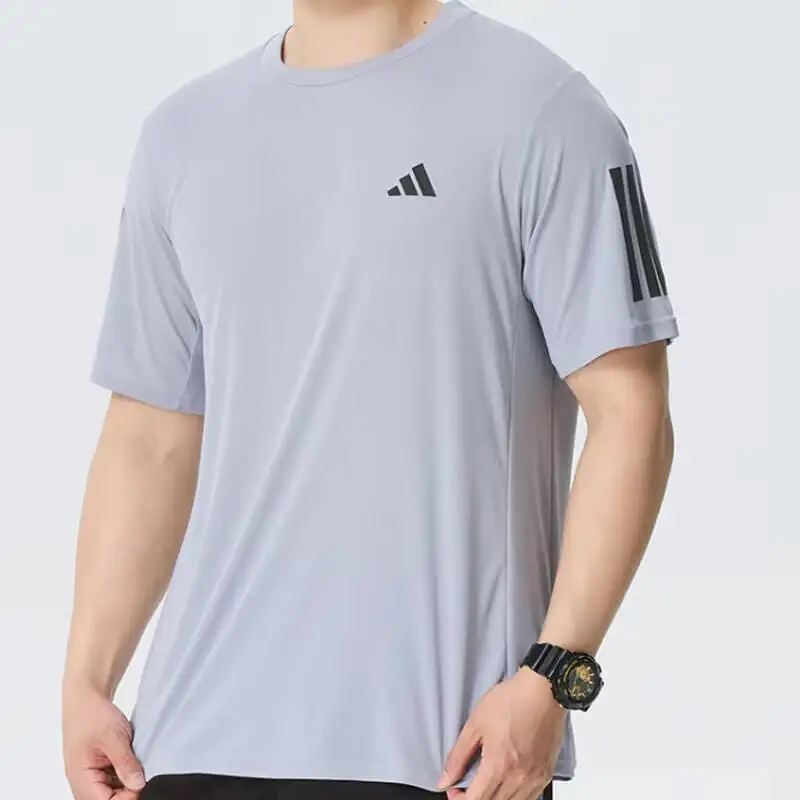 new Adidas Men's 2026 Summer New Short Sleeve T-Shirt Crew Neck Running Casual Fitness Sportswear KU8730
new Adidas Men's 2026 Summer New Short Sleeve T-Shirt Crew Neck Running Casual Fitness Sportswear KU8730