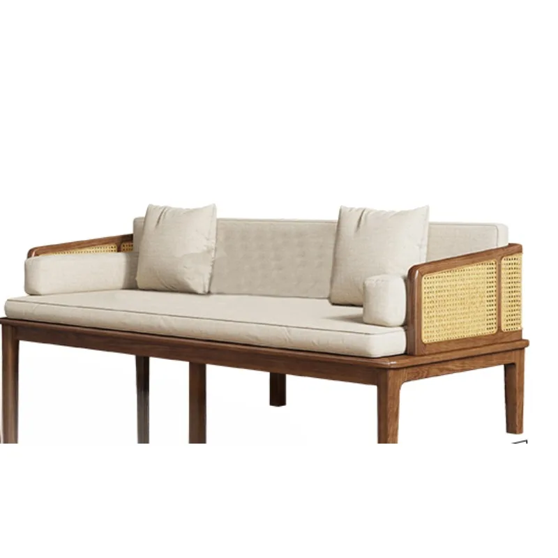 New Chinese Style White Wax Simple Modern Living Room Combination Small Apartment Rattan Furniture
New Chinese Style White Wax Simple Modern Living Room Combination Small Apartment Rattan Furniture
