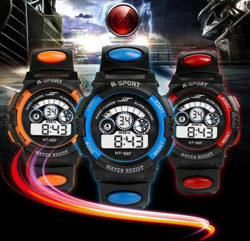 Kids Digital Watches Waterproof Children Boy LED Quartz Alarm Date Sports Wrist Watch Casual Boys Watches Child Gift 2023
Kids Digital Watches Waterproof Children Boy LED Quartz Alarm Date Sports Wrist Watch Casual Boys Watches Child Gift 2023