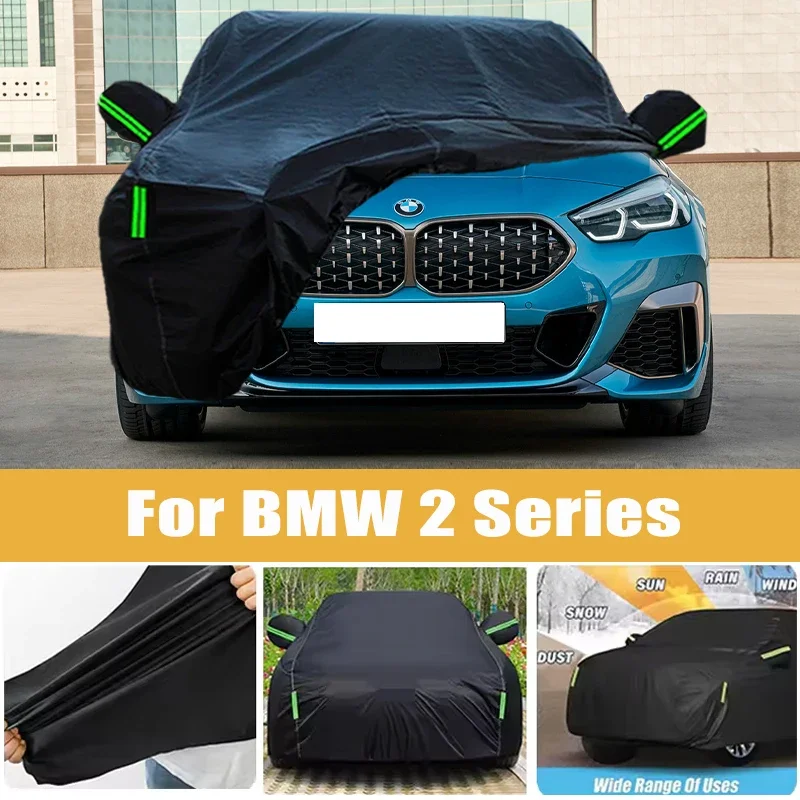 For BMW 2 Series Full Car Cover Four Seasons Outdoor Sun Anti UV Rain Snow Dust Protection Oxford Cloth Accessories
For BMW 2 Series Full Car Cover Four Seasons Outdoor Sun Anti UV Rain Snow Dust Protection Oxford Cloth Accessories
