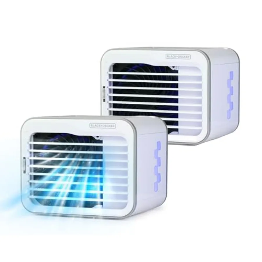 Desktop Air Cooler, Personal Portable Fan with 3-Speeds, Evaporative Air Cooler with 0.5L Water Tank, Air Cooler Fan for Desk,
Desktop Air Cooler, Personal Portable Fan with 3-Speeds, Evaporative Air Cooler with 0.5L Water Tank, Air Cooler Fan for Desk,