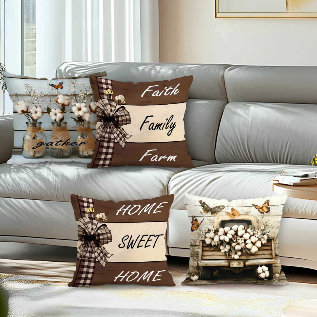 Rural Style Cotton Cushion Pillowcase Printed Polyester 45x45cm Throw Pillowcover Decorative Sofa Cushion Pillowslip Home Decor
Rural Style Cotton Cushion Pillowcase Printed Polyester 45x45cm Throw Pillowcover Decorative Sofa Cushion Pillowslip Home Decor