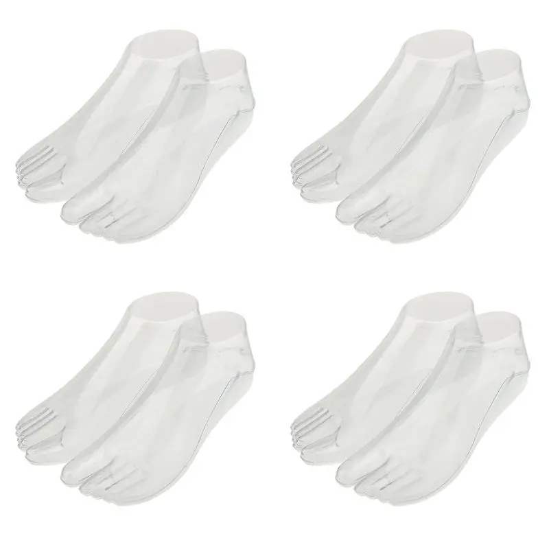 A98E-4Pair Female Feet Mannequin Thong Style Foot Model For Sandal Shoe Sock Jewelries Display - Clear
A98E-4Pair Female Feet Mannequin Thong Style Foot Model For Sandal Shoe Sock Jewelries Display - Clear