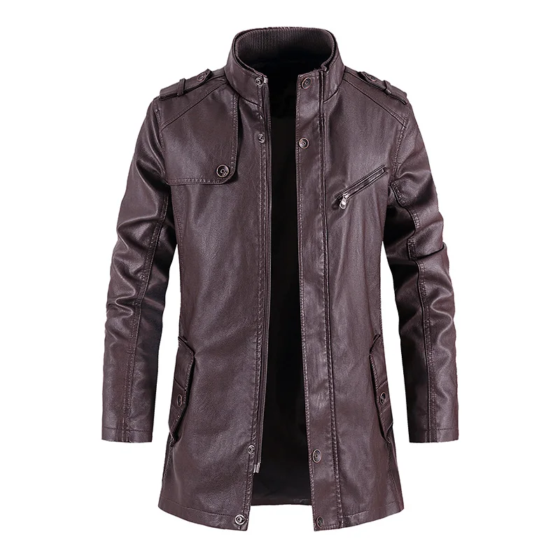 Man Leather Jacket Biker Riding Mens Plus Velvet Men Winter Warm Motorcycle Thickened Leather Coat Men Moto Fleece Leather Coat
Man Leather Jacket Biker Riding Mens Plus Velvet Men Winter Warm Motorcycle Thickened Leather Coat Men Moto Fleece Leather Coat