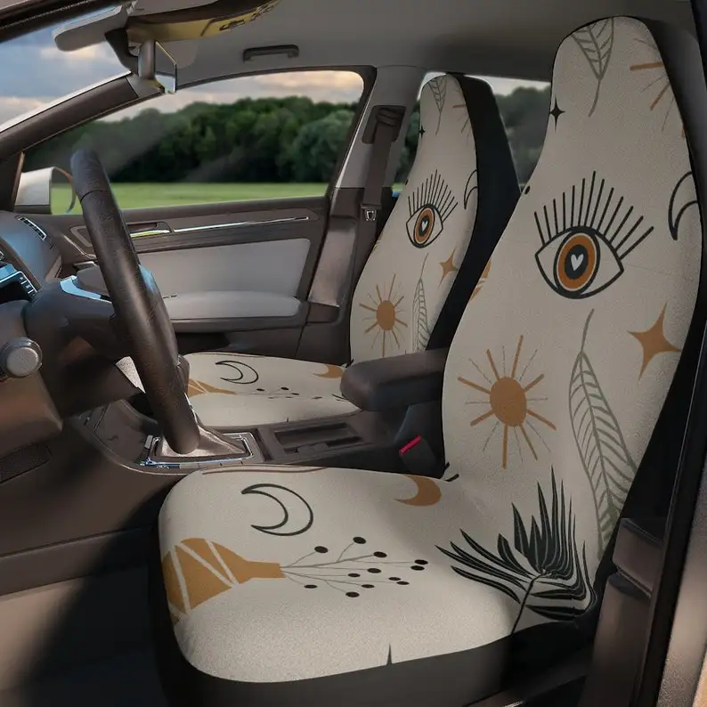 Boho Eye Car Seat Covers, Celestial seat cover for car, universal seat covers, Car Seat Protector, Bohemian car decor, front car
Boho Eye Car Seat Covers, Celestial seat cover for car, universal seat covers, Car Seat Protector, Bohemian car decor, front car